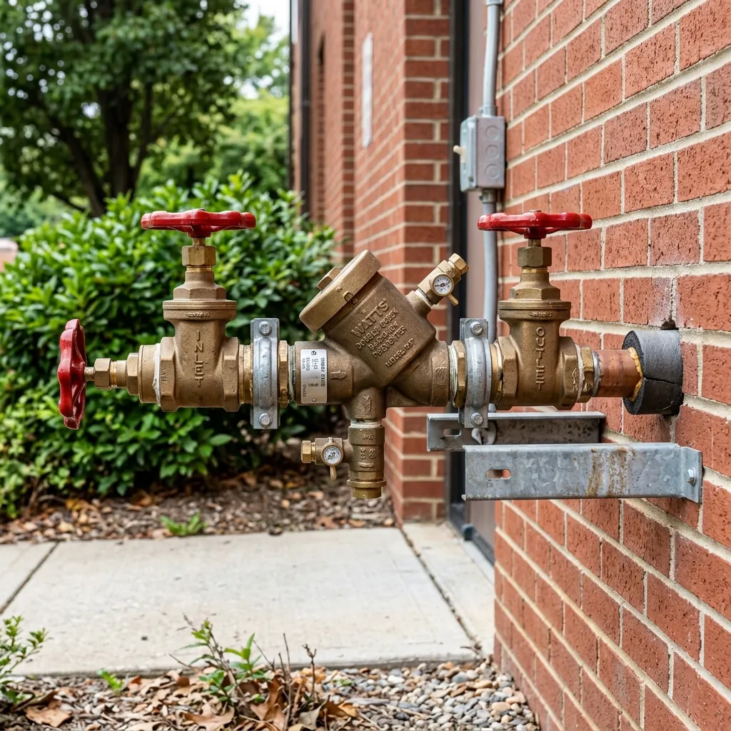 Backflow Prevention Plumber in Branchville, VA